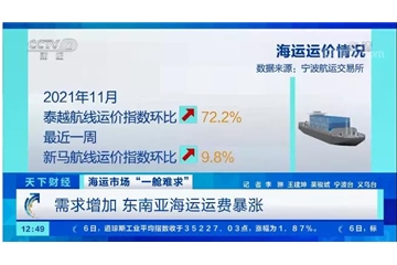 緊急！出口至東南亞運費暴漲！